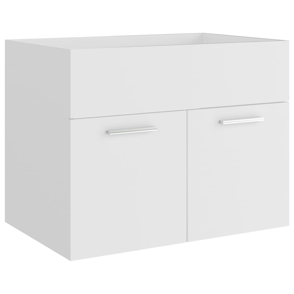 Sink Cabinet White 60x38.5x46 cm Chipboard- Bathroom Furniture Sets - HomeShopIreland - Home Shop Ireland - Bathroom Furniture Sets - Sink Cabinet White 60x38.5x46 cm Chipboard