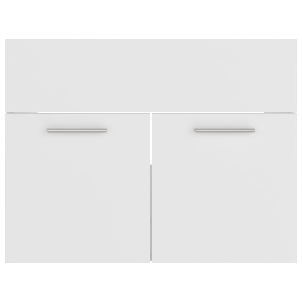 Sink Cabinet White 60x38.5x46 cm Chipboard- Bathroom Furniture Sets - HomeShopIreland - Home Shop Ireland - Bathroom Furniture Sets - Sink Cabinet White 60x38.5x46 cm Chipboard