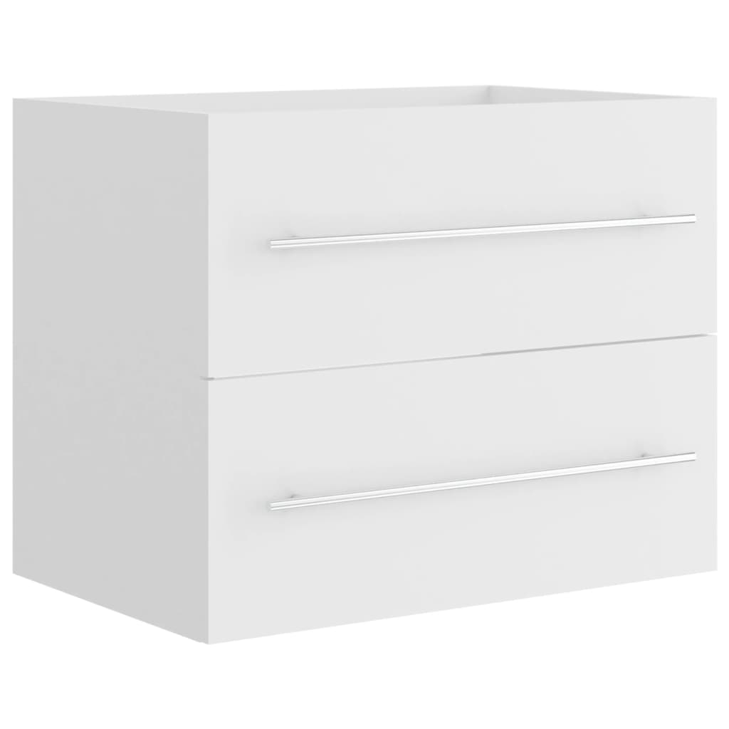 Sink Cabinet White 60x38.5x48 cm Chipboard- Bathroom Furniture Sets - HomeShopIreland - Home Shop Ireland - Bathroom Furniture Sets - Sink Cabinet White 60x38.5x48 cm Chipboard