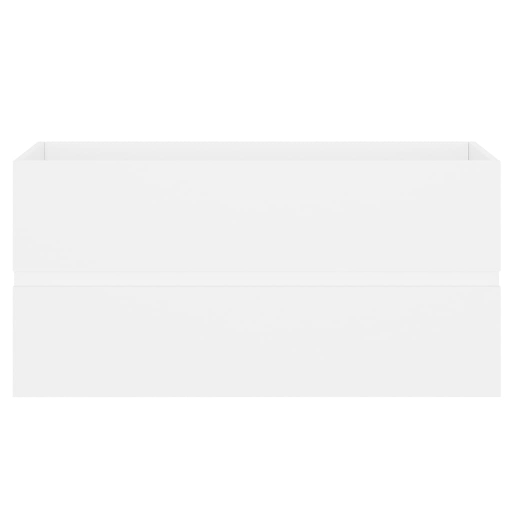 Sink Cabinet White 90x38.5x45 cm Chipboard- Bathroom Furniture Sets - HomeShopIreland - Home Shop Ireland - Bathroom Furniture Sets - Sink Cabinet White 90x38.5x45 cm Chipboard