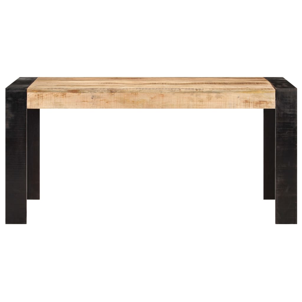 Dining Table 160x80x76 cm Solid Mango Wood- Kitchen & Dining Room Tables - HomeShopIreland - Home Shop Ireland - Kitchen & Dining Room Tables - Dining Table 160x80x76 cm Solid Mango Wood