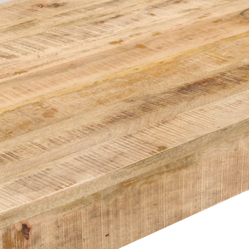 Dining Table 160x80x76 cm Solid Mango Wood- Kitchen & Dining Room Tables - HomeShopIreland - Home Shop Ireland - Kitchen & Dining Room Tables - Dining Table 160x80x76 cm Solid Mango Wood