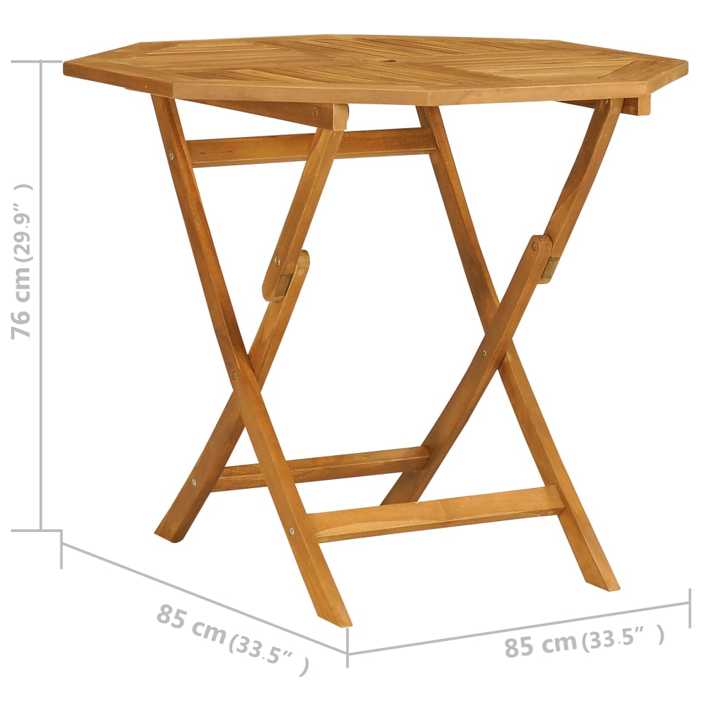 5 Piece Garden Dining Set Solid Teak Wood- Outdoor Furniture Sets - HomeShopIreland - Home Shop Ireland - Outdoor Furniture Sets - 5 Piece Garden Dining Set Solid Teak Wood