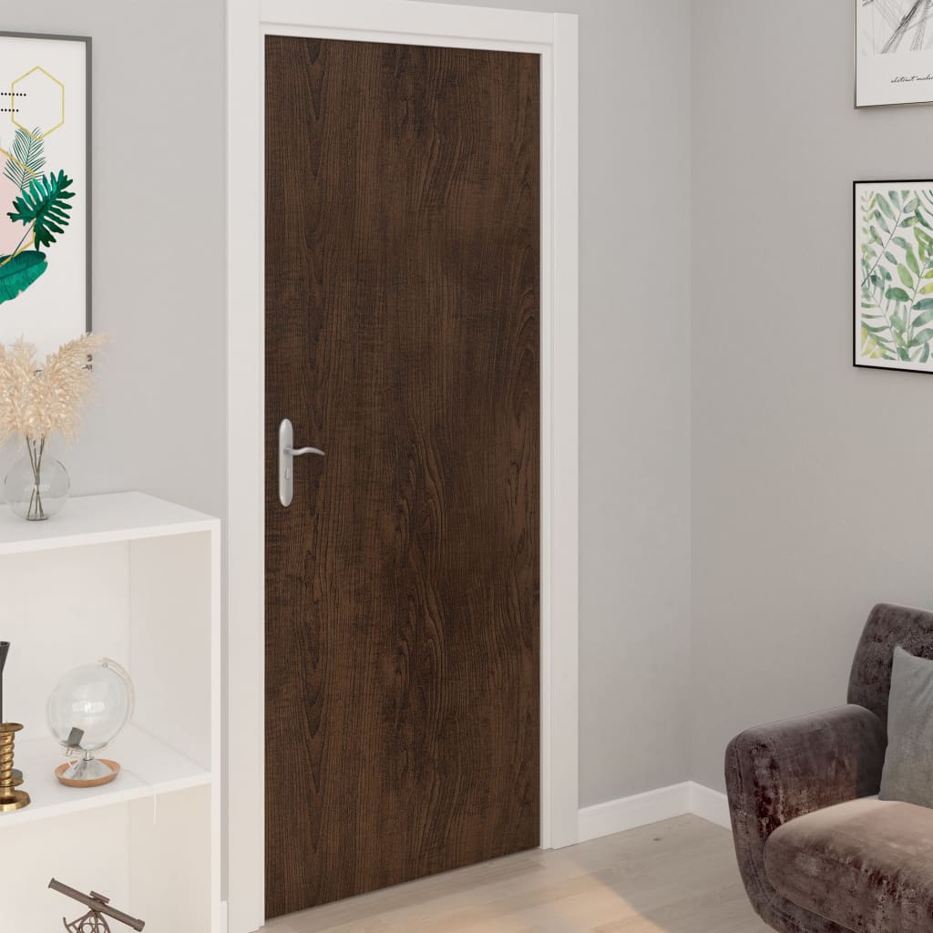 Self-adhesive Furniture Films 2 pcs Dark Oak  500x90 cm PVC- Window Films - HomeShopIreland - Home Shop Ireland - Window Films - Self-adhesive Furniture Films 2 pcs Dark Oak  500x90 cm PVC