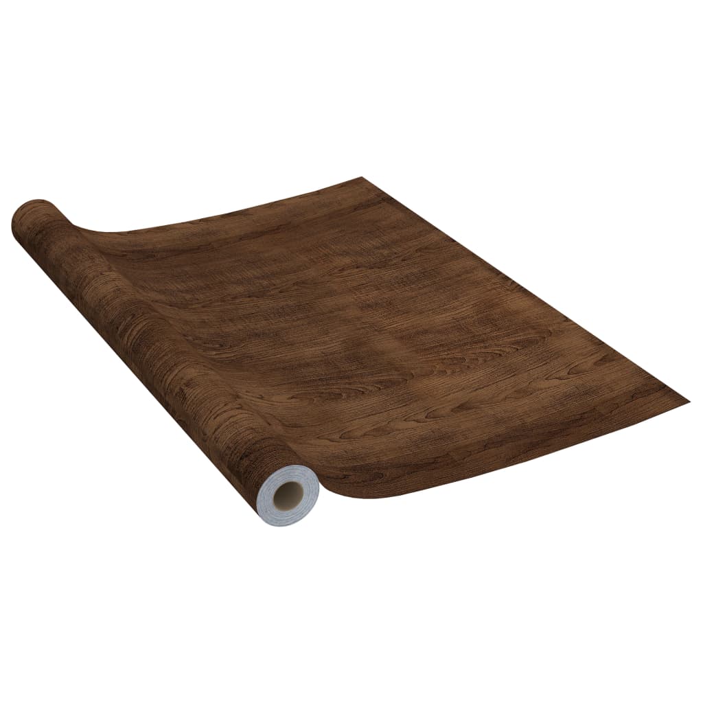 Self-adhesive Furniture Films 2 pcs Dark Oak  500x90 cm PVC- Window Films - HomeShopIreland - Home Shop Ireland - Window Films - Self-adhesive Furniture Films 2 pcs Dark Oak  500x90 cm PVC