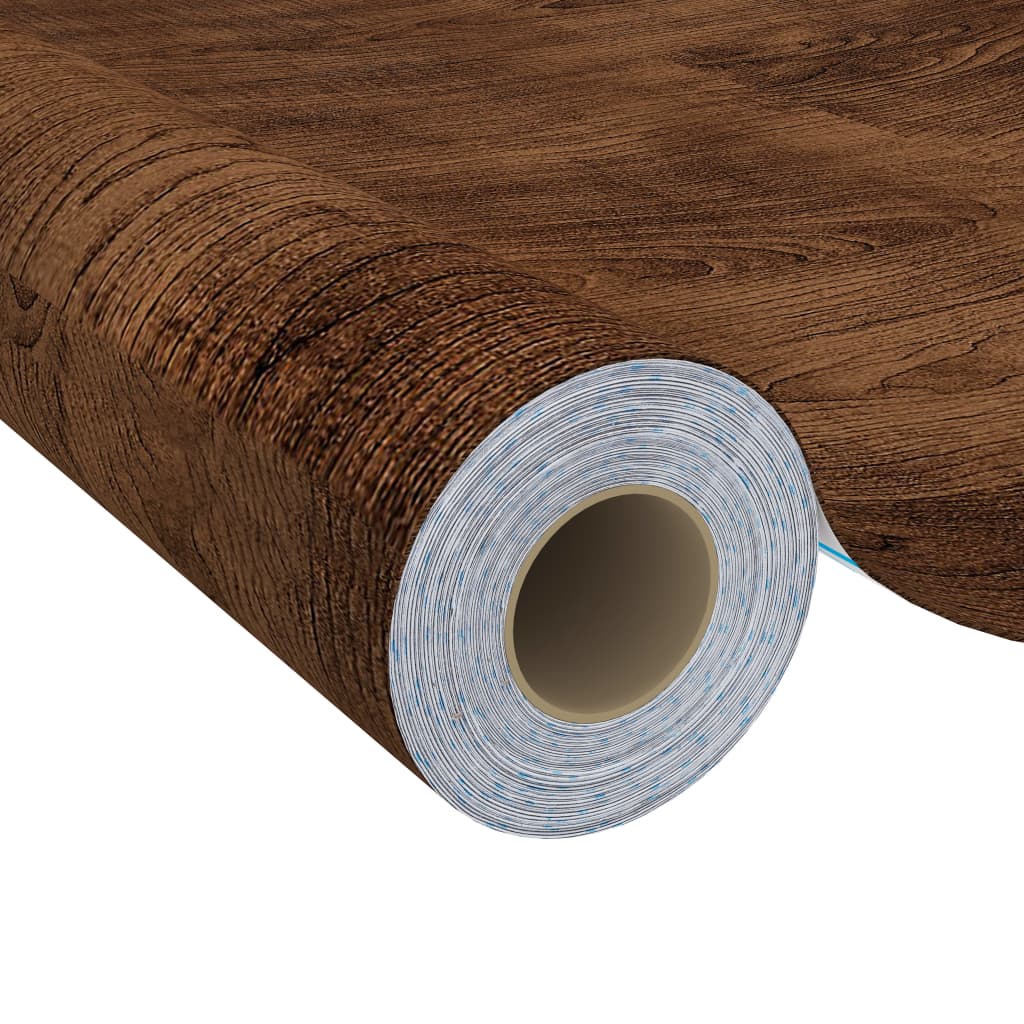 Self-adhesive Furniture Films 2 pcs Dark Oak  500x90 cm PVC- Window Films - HomeShopIreland - Home Shop Ireland - Window Films - Self-adhesive Furniture Films 2 pcs Dark Oak  500x90 cm PVC