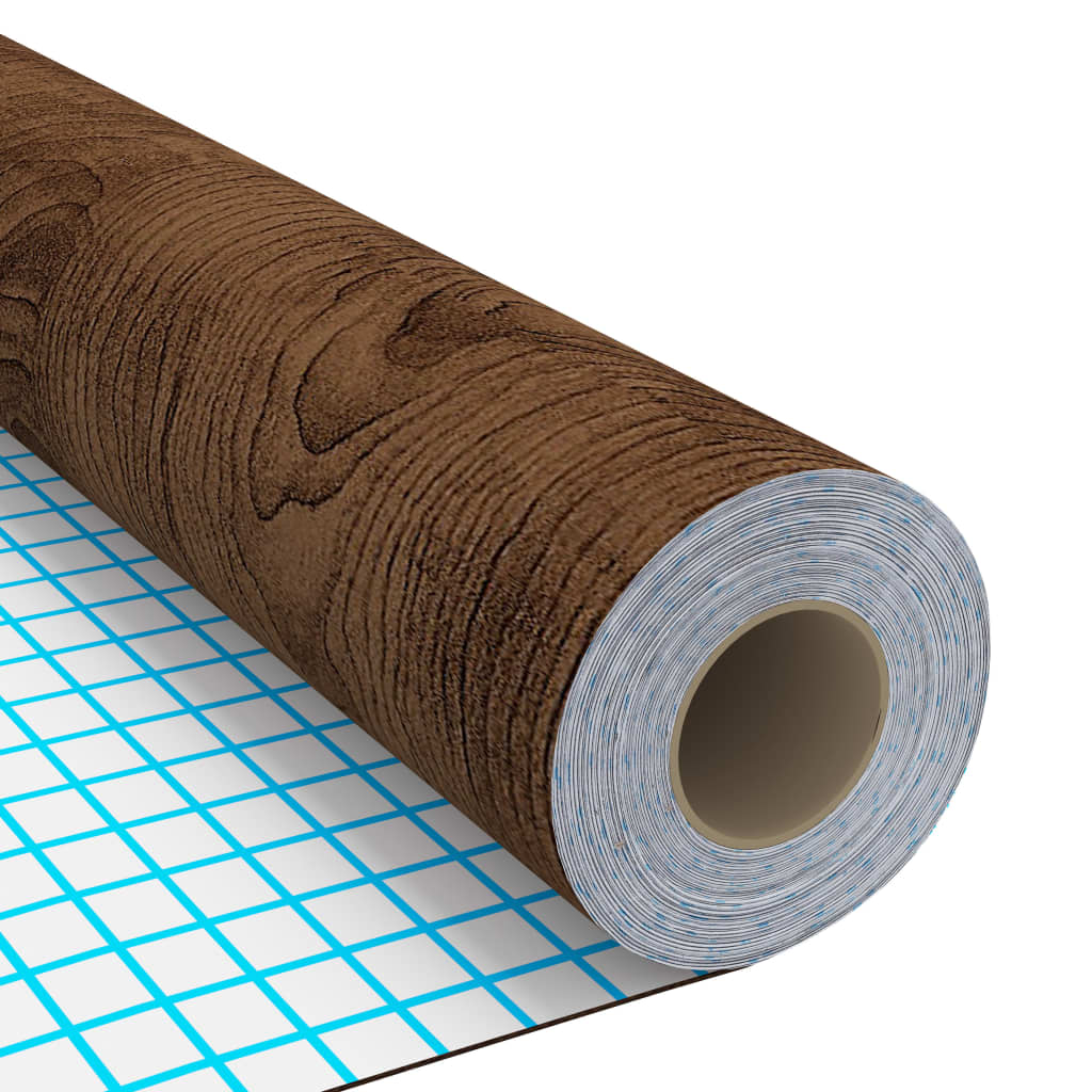 Self-adhesive Furniture Films 2 pcs Dark Oak  500x90 cm PVC- Window Films - HomeShopIreland - Home Shop Ireland - Window Films - Self-adhesive Furniture Films 2 pcs Dark Oak  500x90 cm PVC