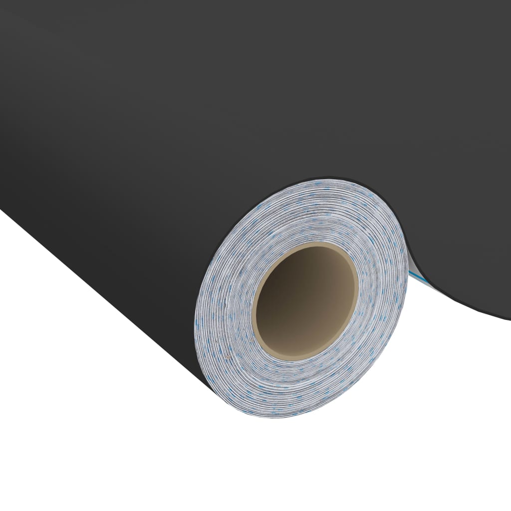 Self-adhesive Furniture Films 2 pcs Black 500x90 cm PVC- Window Films - HomeShopIreland - Home Shop Ireland - Window Films - Self-adhesive Furniture Films 2 pcs Black 500x90 cm PVC