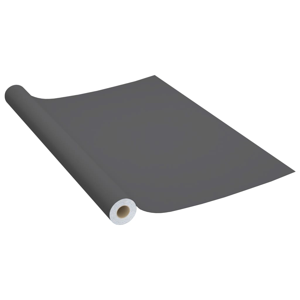 Self-adhesive Furniture Films 2 pcs Grey 500x90 cm PVC- Window Films - HomeShopIreland - Home Shop Ireland - Window Films - Self-adhesive Furniture Films 2 pcs Grey 500x90 cm PVC