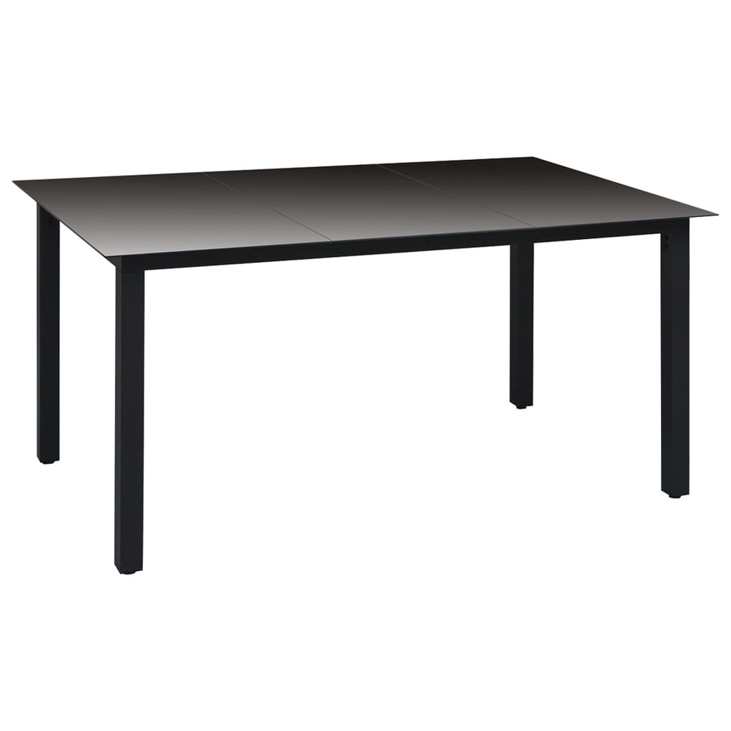 5 Piece Garden Dining Set Black- Outdoor Furniture Sets - HomeShopIreland - Home Shop Ireland - Outdoor Furniture Sets - 5 Piece Garden Dining Set Black