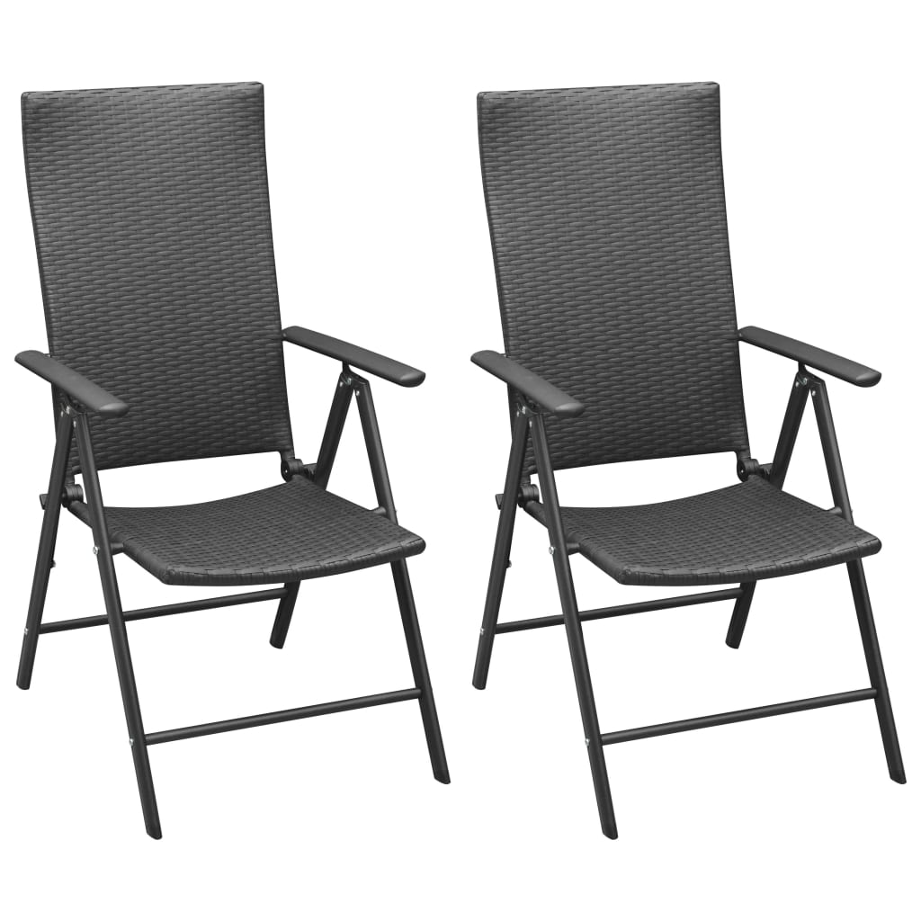 3 Piece Garden Dining Set Black- Outdoor Furniture Sets - HomeShopIreland - Home Shop Ireland - Outdoor Furniture Sets - 3 Piece Garden Dining Set Black