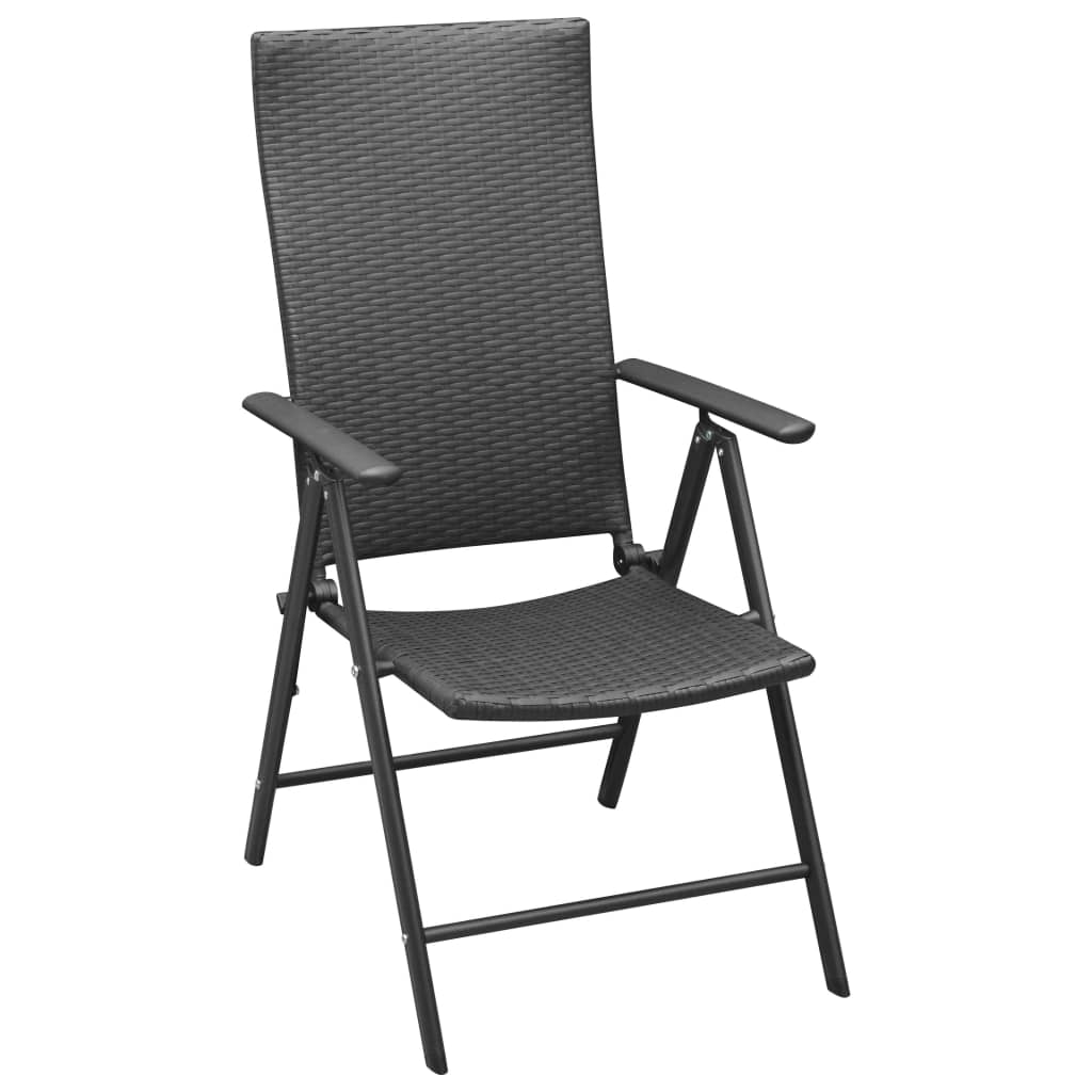 7 Piece Garden Dining Set Black- Outdoor Furniture Sets - HomeShopIreland - Home Shop Ireland - Outdoor Furniture Sets - 7 Piece Garden Dining Set Black