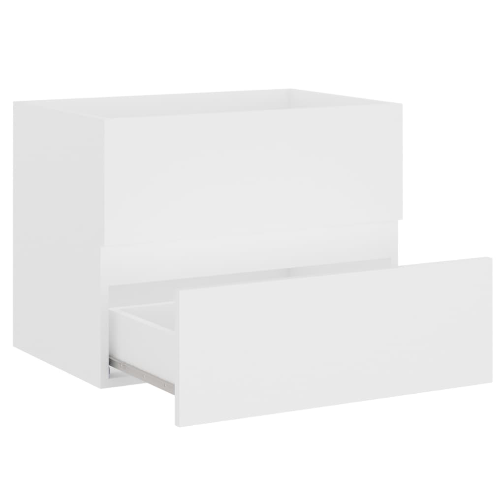 2 Piece Bathroom Furniture Set White Chipboard- Bathroom Furniture Sets - HomeShopIreland - Home Shop Ireland - Bathroom Furniture Sets - 2 Piece Bathroom Furniture Set White Chipboard