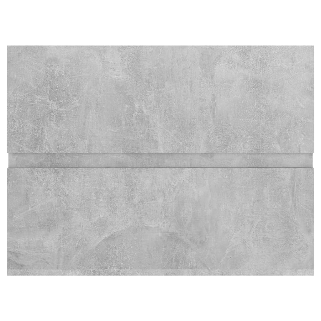 2 Piece Bathroom Furniture Set Concrete Grey Chipboard- Bathroom Furniture Sets - HomeShopIreland - Home Shop Ireland - Bathroom Furniture Sets - 2 Piece Bathroom Furniture Set Concrete Grey Chipboard