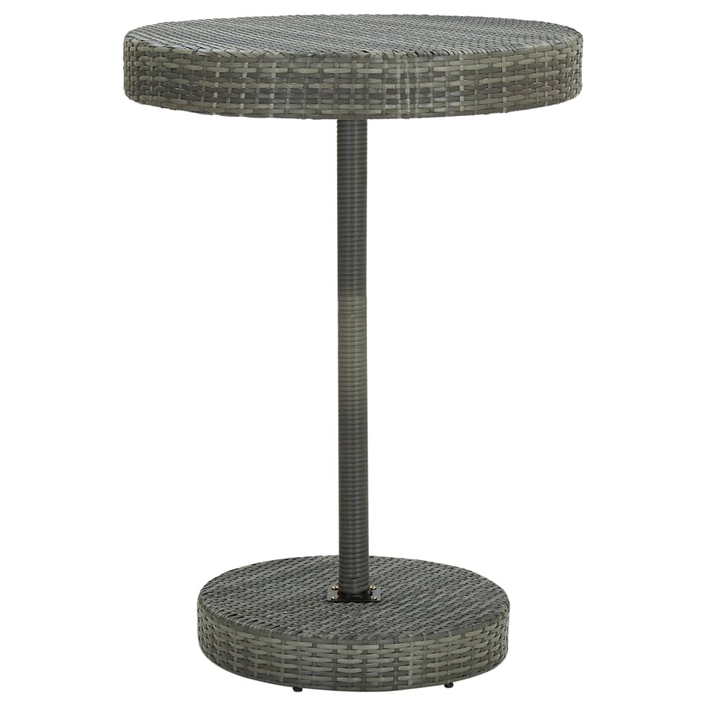 5 Piece Garden Bar Poly Rattan Grey- Outdoor Furniture Sets - HomeShopIreland - Home Shop Ireland - Outdoor Furniture Sets - 5 Piece Garden Bar Poly Rattan Grey