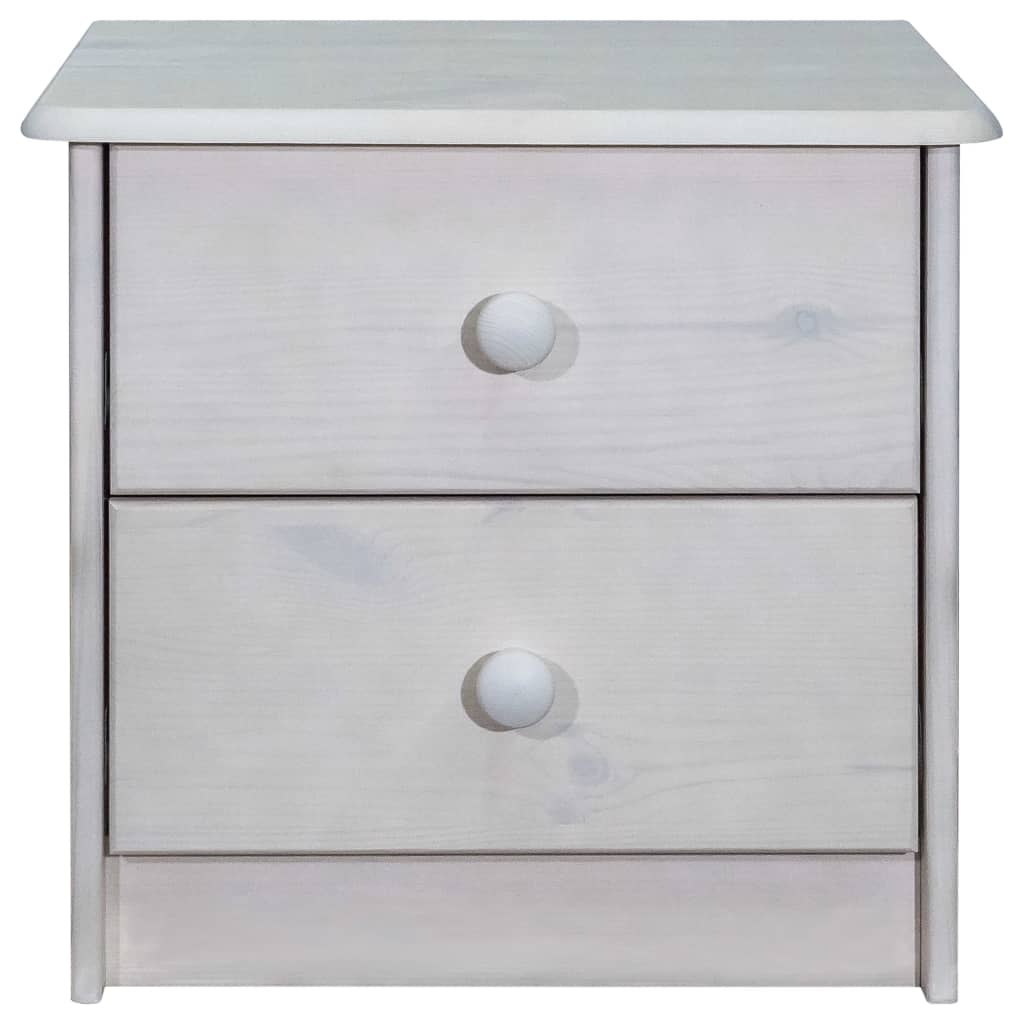 Bedside Cabinet 43x34x40 cm Solid Pine Wood- Bedside Tables - HomeShopIreland - Home Shop Ireland - Bedside Tables - Bedside Cabinet 43x34x40 cm Solid Pine Wood