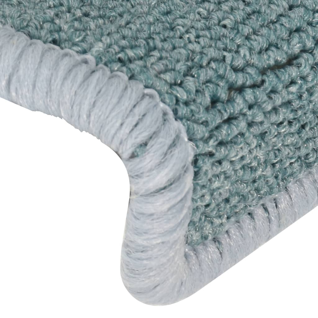 Carpet Stair Treads 15 pcs 65x25 cm Blue- Stair Treads - HomeShopIreland - Home Shop Ireland - Stair Treads - Carpet Stair Treads 15 pcs 65x25 cm Blue