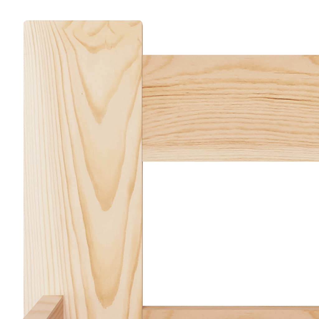 Bed Frame Solid Pine Wood 90x200 cm- Beds & Bed Frames - HomeShopIreland - Home Shop Ireland - Beds & Bed Frames - Bed Frame Solid Pine Wood 90x200 cm