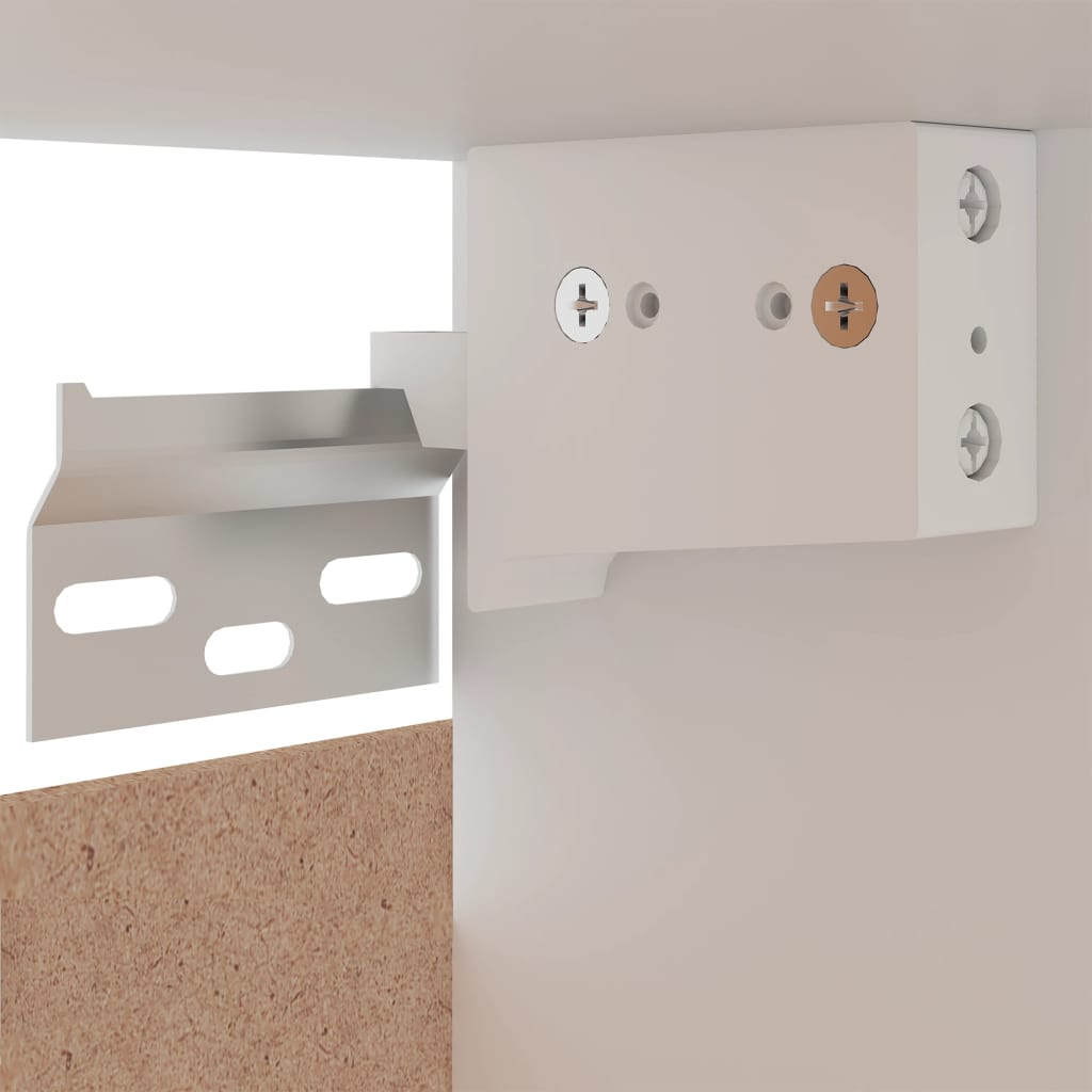 8 Piece Kitchen Cabinet Set White Chipboard- Kitchen Cabinets - HomeShopIreland - Home Shop Ireland - Kitchen Cabinets - 8 Piece Kitchen Cabinet Set White Chipboard