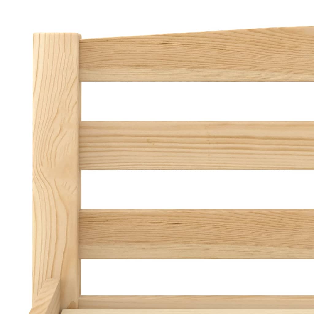 Bed Frame Solid Pinewood 160x200 cm- Beds & Bed Frames - HomeShopIreland - Home Shop Ireland - Beds & Bed Frames - Bed Frame Solid Pinewood 160x200 cm