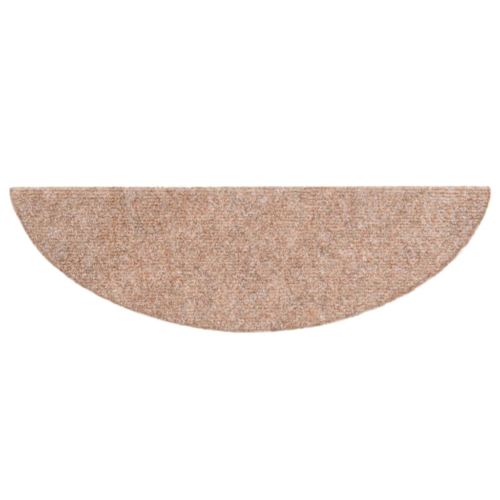 Self-adhesive Stair Mats 5 pcs Brown 54x16x4 cm Needle Punch- Stair Treads - HomeShopIreland - Home Shop Ireland - Stair Treads - Self-adhesive Stair Mats 5 pcs Brown 54x16x4 cm Needle Punch
