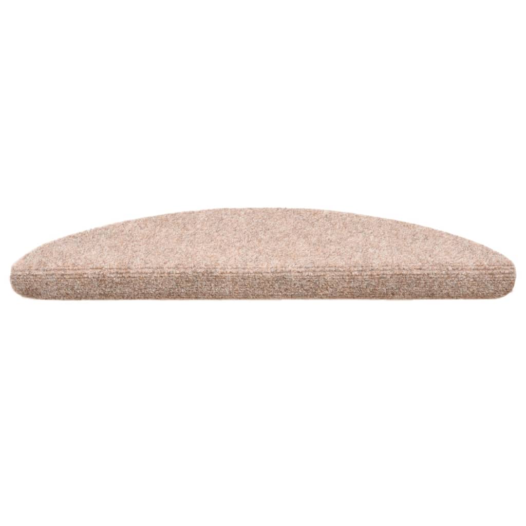 Self-adhesive Stair Mats 5 pcs Brown 54x16x4 cm Needle Punch- Stair Treads - HomeShopIreland - Home Shop Ireland - Stair Treads - Self-adhesive Stair Mats 5 pcs Brown 54x16x4 cm Needle Punch
