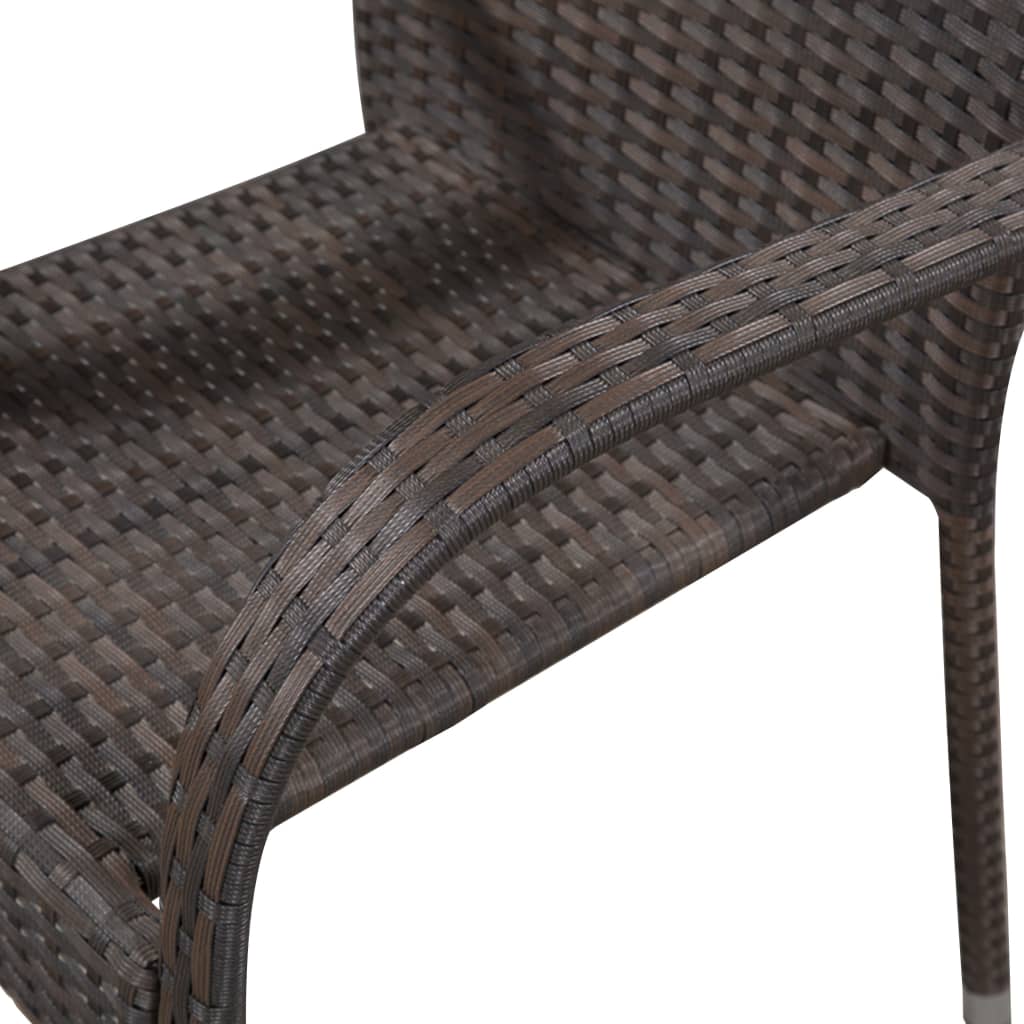 3 Piece Garden Dining Set Brown- Outdoor Furniture Sets - HomeShopIreland - Home Shop Ireland - Outdoor Furniture Sets - 3 Piece Garden Dining Set Brown