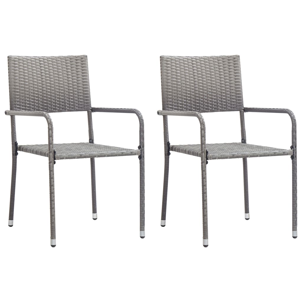3 Piece Garden Dining Set Grey- Outdoor Furniture Sets - HomeShopIreland - Home Shop Ireland - Outdoor Furniture Sets - 3 Piece Garden Dining Set Grey