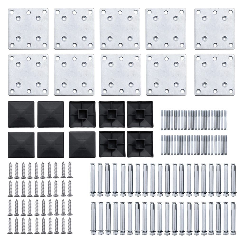 Fence Panel Set WPC 1484x- Fence Panels - HomeShopIreland - Home Shop Ireland - Fence Panels - Fence Panel Set WPC 1484x