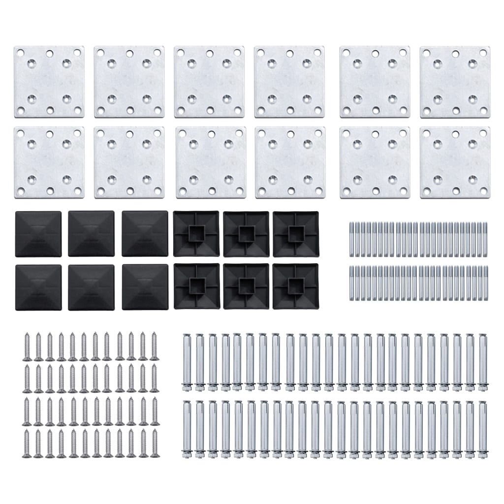 Fence Panel Set WPC 1830x- Fence Panels - HomeShopIreland - Home Shop Ireland - Fence Panels - Fence Panel Set WPC 1830x