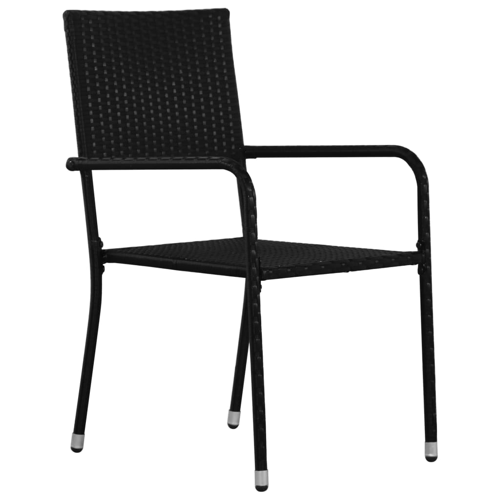 3 Piece Garden Dining Set Black- Outdoor Furniture Sets - HomeShopIreland - Home Shop Ireland - Outdoor Furniture Sets - 3 Piece Garden Dining Set Black