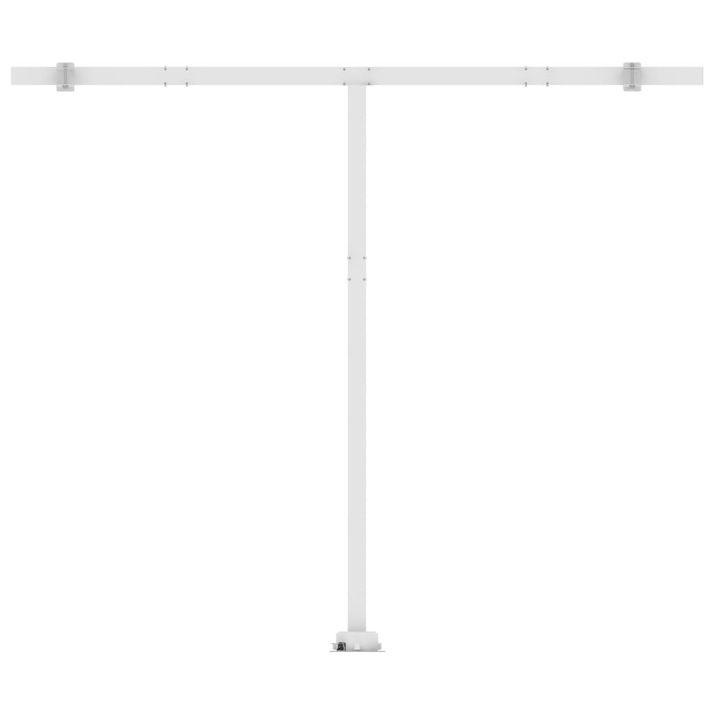 Freestanding Manual Retractable Awning 400x300 cm Blue/White- Window & Door Awnings - HomeShopIreland - Home Shop Ireland - Window & Door Awnings - Freestanding Manual Retractable Awning 400x300 cm Blue/White