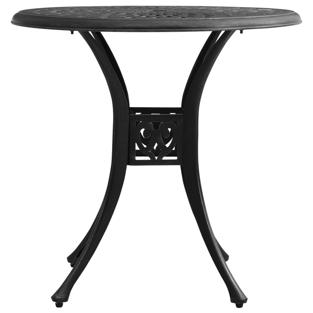5 Piece Bistro Set Cast Aluminium Black- Outdoor Furniture Sets - HomeShopIreland - Home Shop Ireland - Outdoor Furniture Sets - 5 Piece Bistro Set Cast Aluminium Black