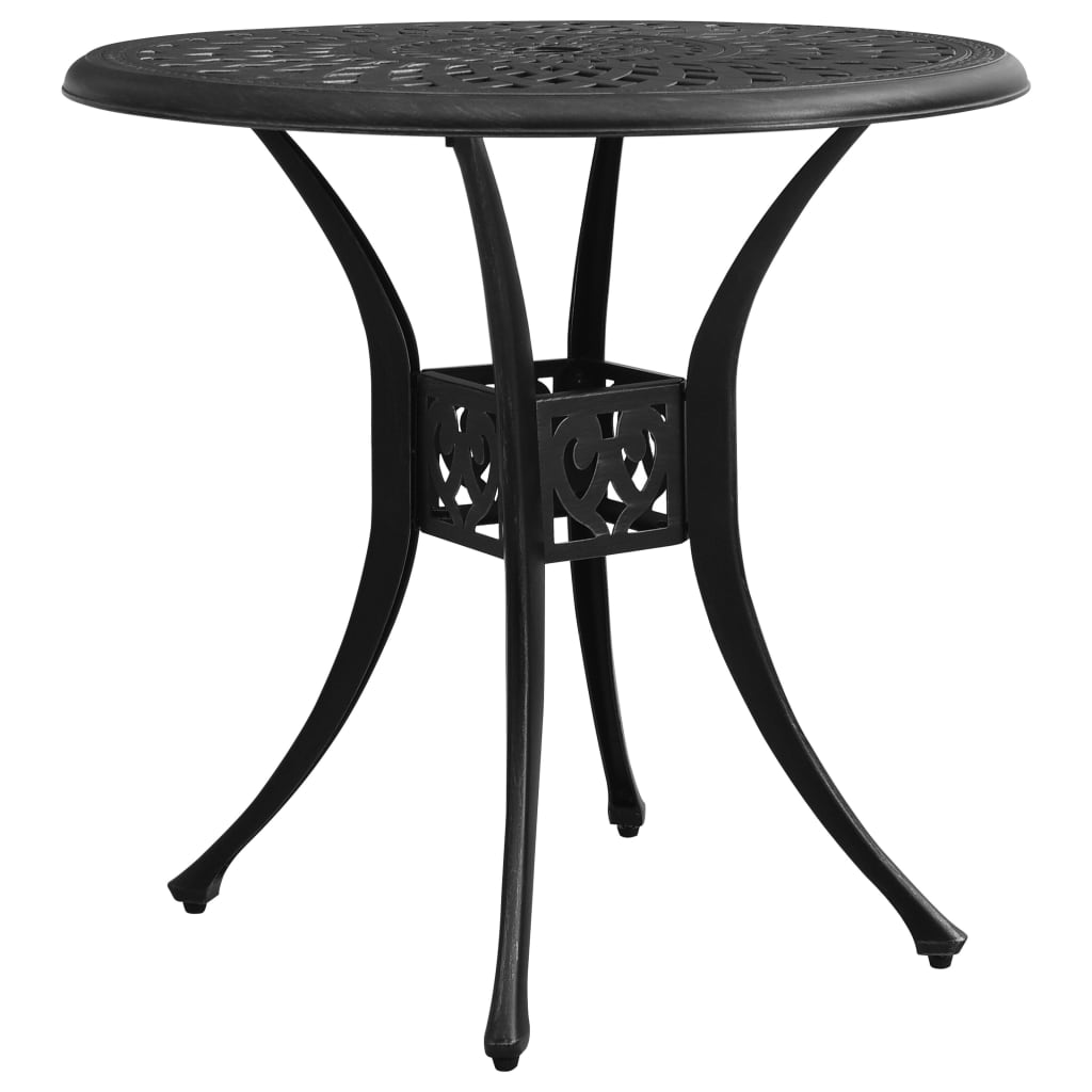 5 Piece Bistro Set Cast Aluminium Black- Outdoor Furniture Sets - HomeShopIreland - Home Shop Ireland - Outdoor Furniture Sets - 5 Piece Bistro Set Cast Aluminium Black