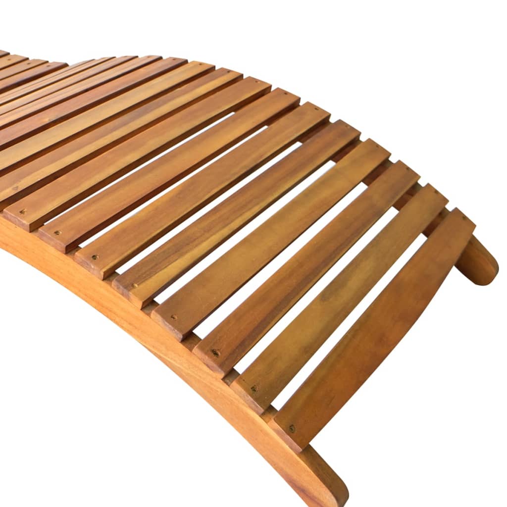 Sun Loungers 2 pcs Solid Acacia Wood- Sunloungers - HomeShopIreland - Home Shop Ireland - Sunloungers - Sun Loungers 2 pcs Solid Acacia Wood